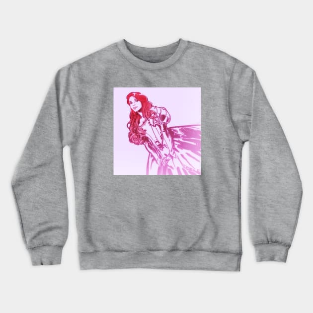 Princess Ariel Crewneck Sweatshirt by igloinor